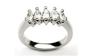 Anello Damiani Donna Shape in Oro bianco Diamante 1.04 Ct 20007192 - 20007192